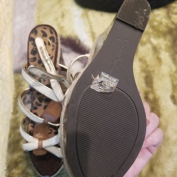 Jessica Simpson wedges size 10 - Picture 5 of 6